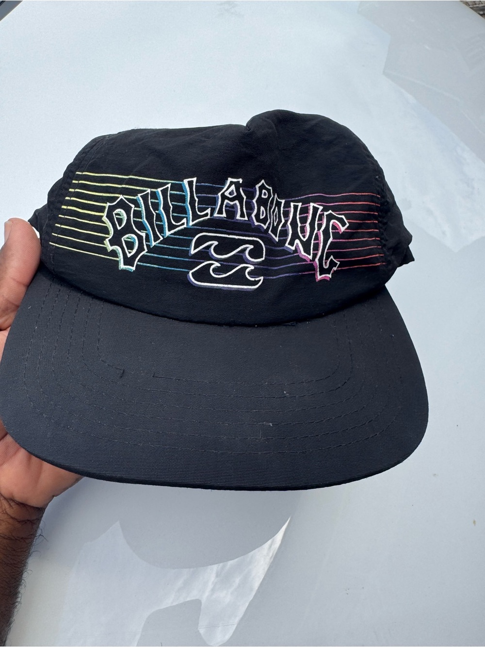 Billabong Black Rainbow Logo Cap